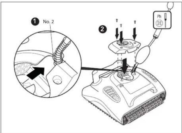 MAYTRONICS Dolphin W20 - Pulizia della girante - 2