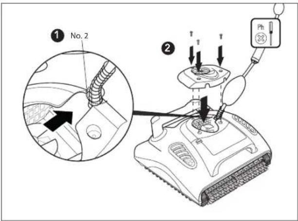MAYTRONICS Dolphin W20 - Cleaning the impeller - 3
