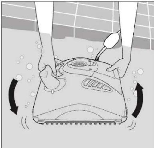 MAYTRONICS Dolphin W20 - Colocar o aspirador na piscina - 1