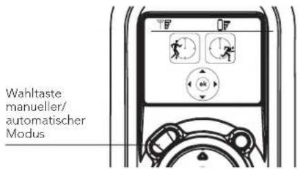MAYTRONICS Dolphin W20 - Verlassen des manuellen Richtungssteuerungs-Moduses und Einstellen des automatischen Moduses - 2