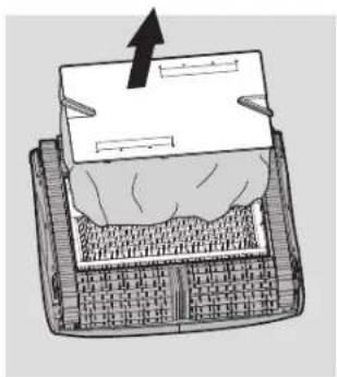MAYTRONICS Dolphin W20 - Removing and cleaning the filter bag - 4