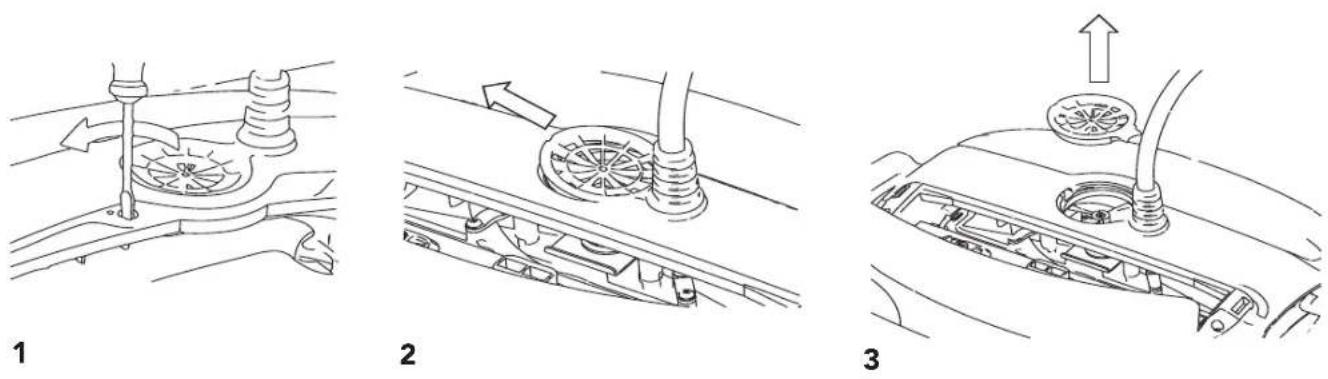 MAYTRONICS Dolphin X60 - Part 2 - Dismantling and cleaning the impeller - 1