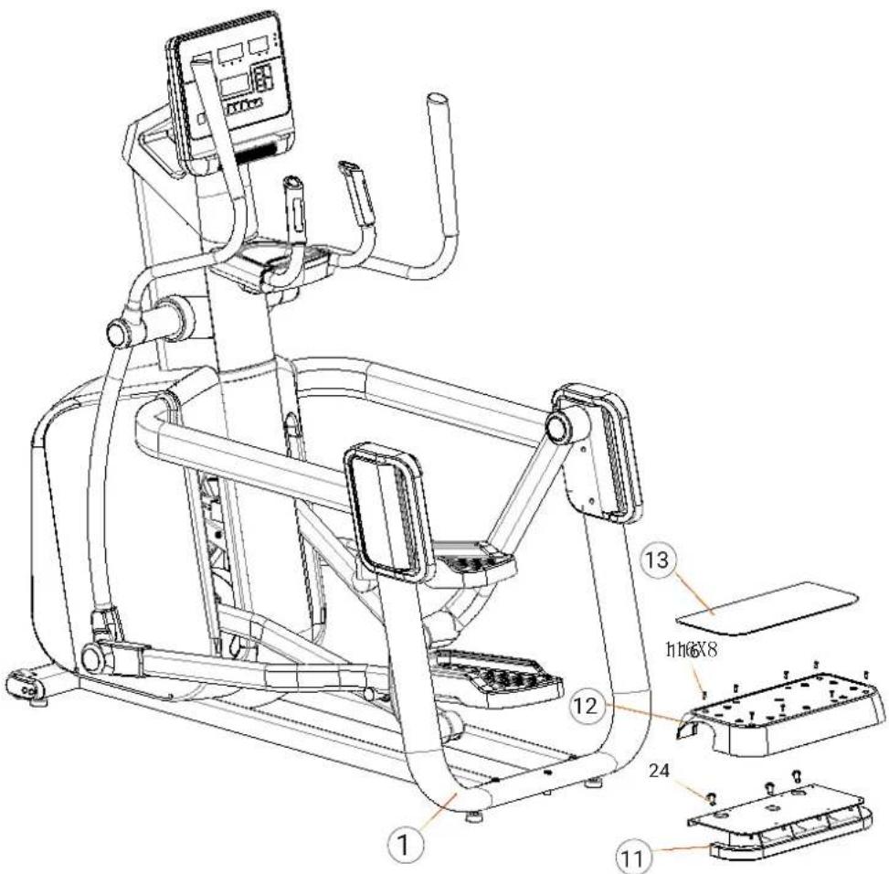 Flow Fitness Perform Pro X6i - STEP 6 - 1