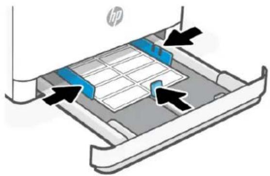 HP LaserJet Pro MFP M3102fdn - Chargement des étiquettes - 1