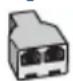 HP LaserJet Pro MFP M3102fdn - Ligne vocale/télécopie partagée avec un modem bas débit d'ordinateur et un répondeur téléphonique - 2