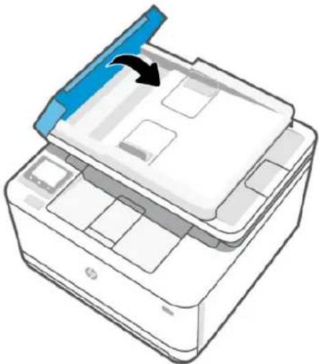 HP LaserJet Pro MFP M3102fdn - Élimination des bourrages dans le bac d'alimentation - 3