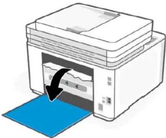HP LaserJet Pro MFP M3102fdn - Élimination des bourrages dans le bac d'alimentation - 4