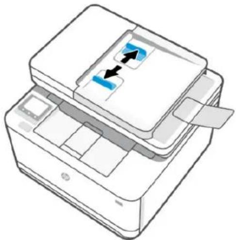 HP LaserJet Pro MFP M3102fdn - Chargement d'un original dans le bac d'alimentation automatique - 2