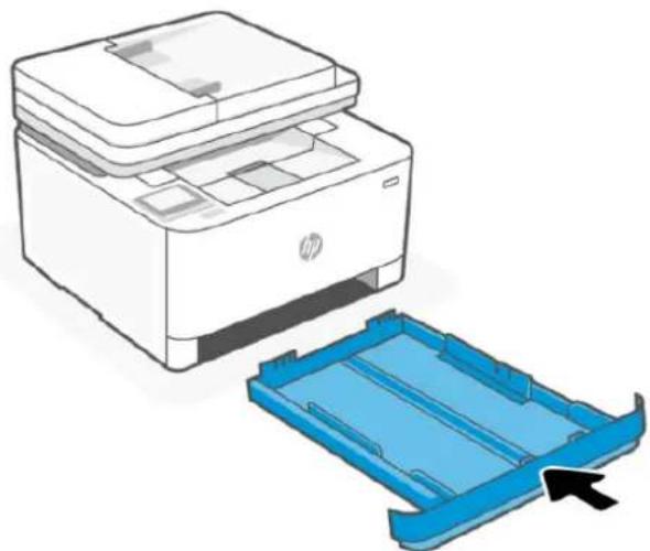 HP LaserJet Pro MFP M3102fdn - Suppression de bourrages dans le bac d'alimentation - 3