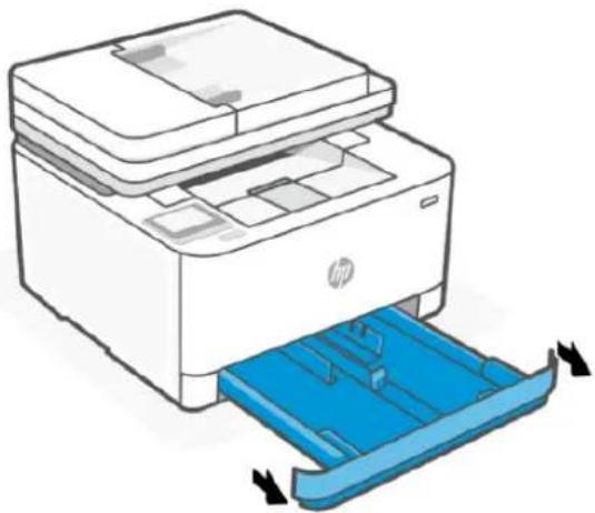 HP LaserJet Pro MFP M3102fdn - Chargement du papier - 1