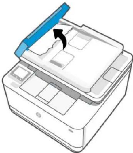 HP LaserJet Pro MFP M3102fdn - Élimination des bourrages dans le bac d'alimentation - 1
