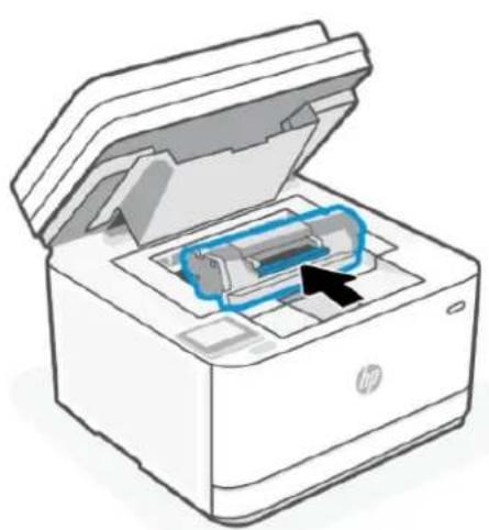 HP LaserJet Pro MFP M3102fdn - Retrait et remplacement d'une cartouche de toner - 4
