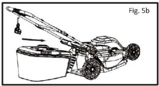 Fuxtec FX-RME43 - Attachment of the grass catcher - 2