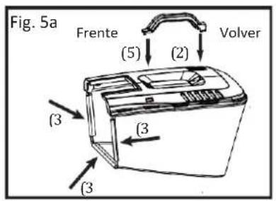 Fuxtec FX-RME43 - Fijar el asa - 3