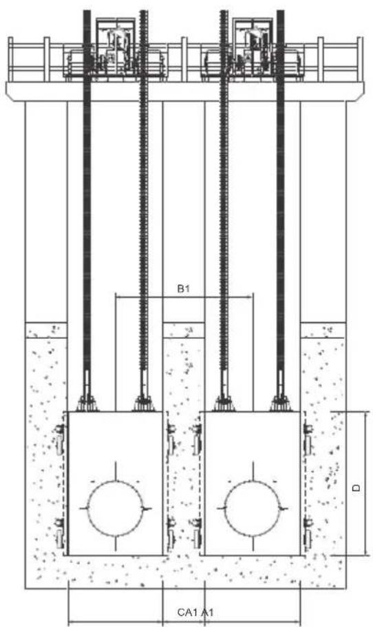 Grundfos KWM 1600 - Guide pour la construction de la fosse - 1