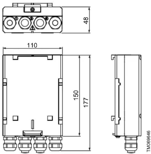 Grundfos E-box 500 - Caractéristiques techniques - 1