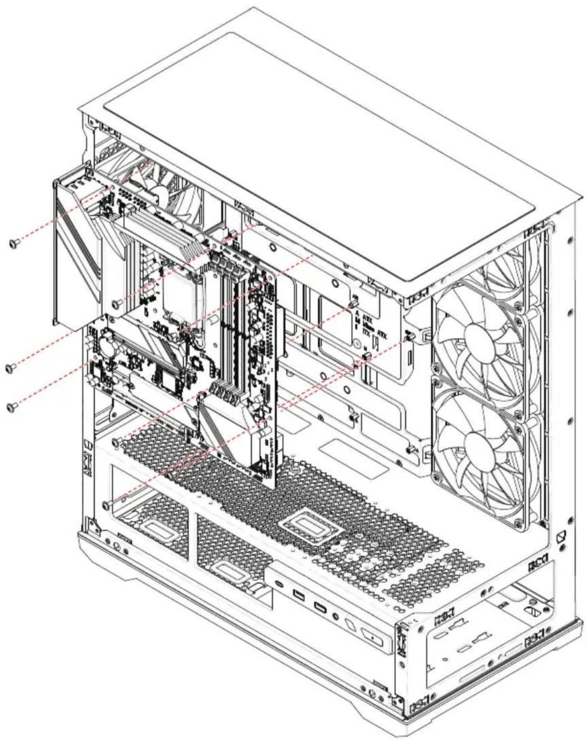 MSI MAG PANO 110R PZ - Installation de la carte mère - 1