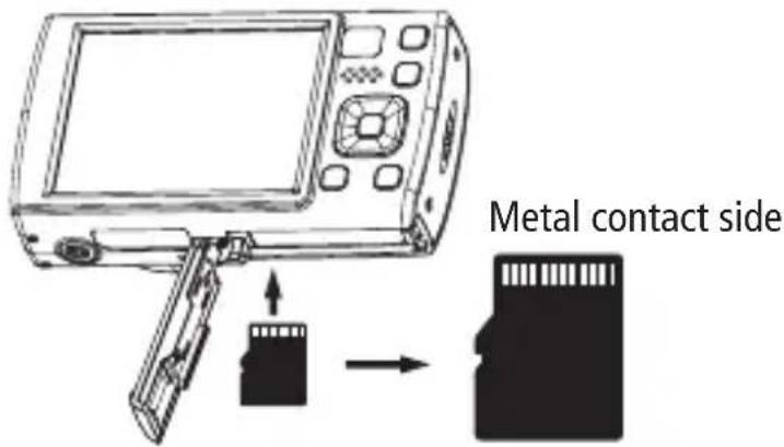ROLLEI Powerflex Compact - Inserting and formatting the memory card - 1