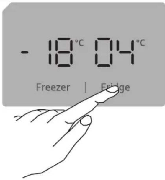 SAMSUNG RT30A3000SA - Cooler Temperature Settings - 1