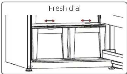 SAMSUNG RT30A3000SA - Do not put food you want to freeze or ice trays (to make ice) in the fresh zone - 2