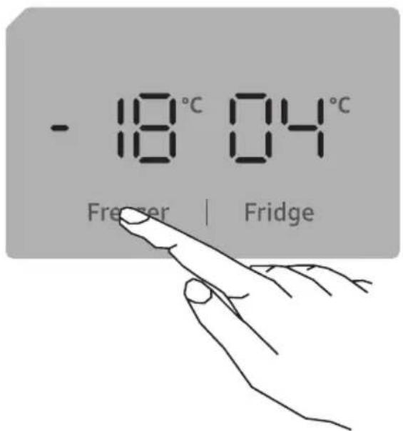 SAMSUNG RT40A3110SA - Freezer Temperature Settings - 1