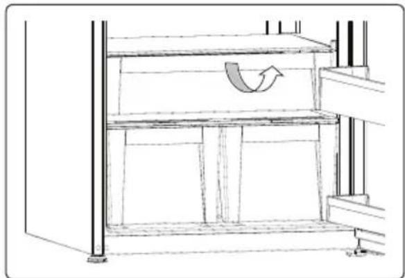 SAMSUNG RT40A3110SA - Do not put food you want to freeze or ice trays (to make ice) in the fresh zone - 1