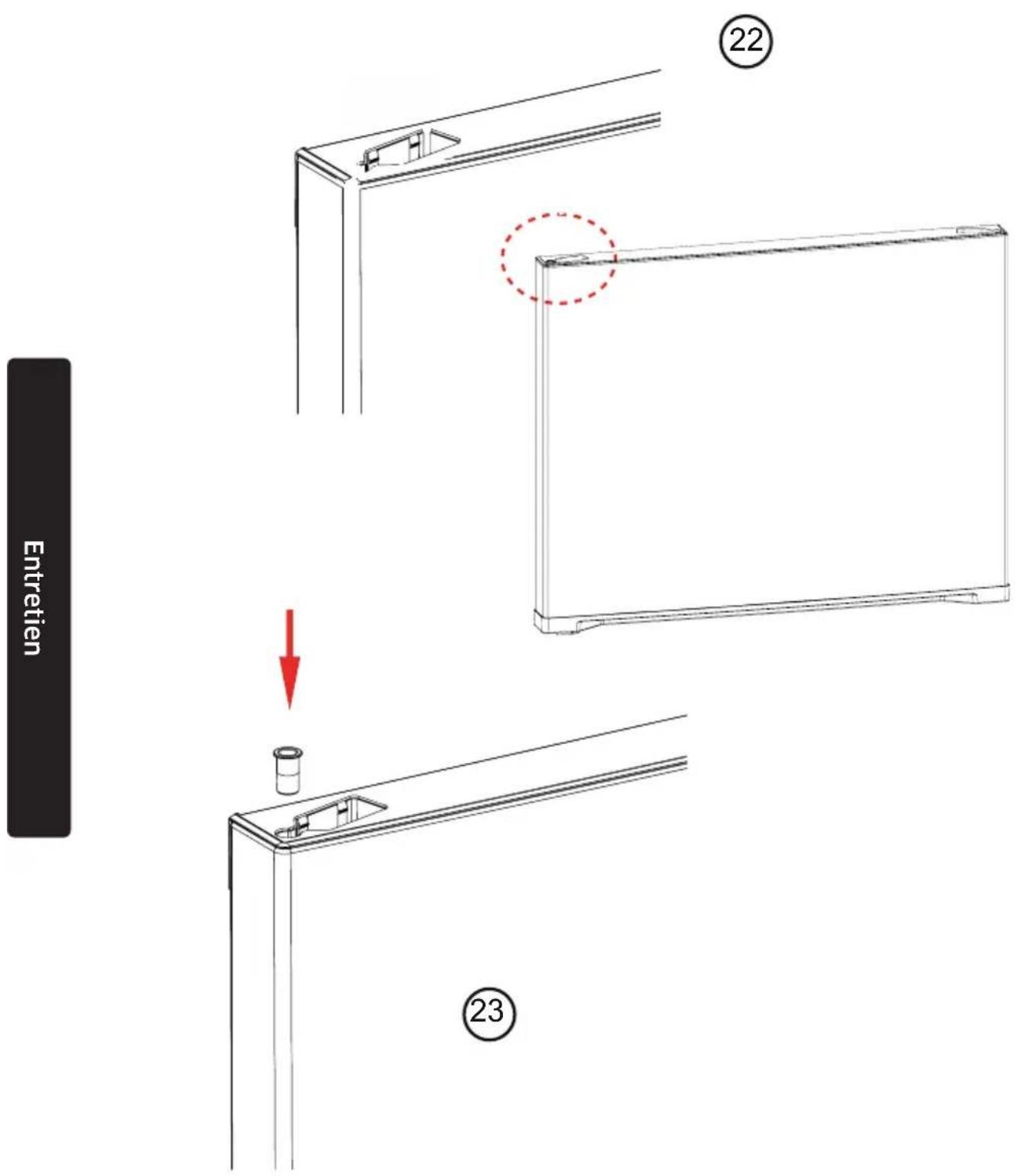 SAMSUNG RT40A3110SA - ATTENTION - 17