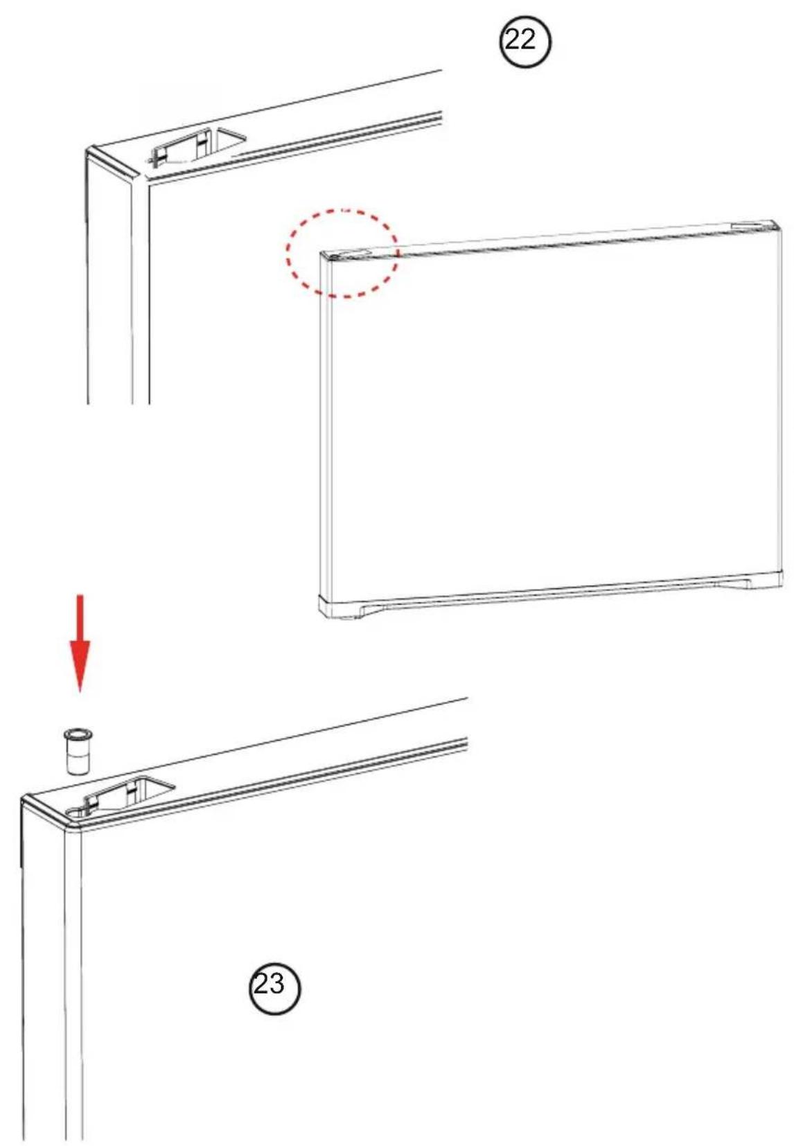 SAMSUNG RT40A3110SA - ATTENTION - 44