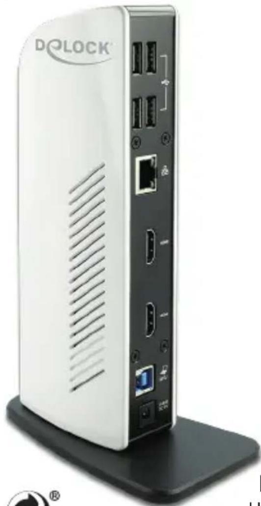 DeLOCK 87771 - USB Docking Station Dual HDMI - 1