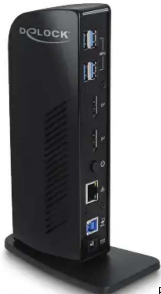 DeLOCK 87728 - SuperSpeed USB 5 Gbps Docking Station - 1