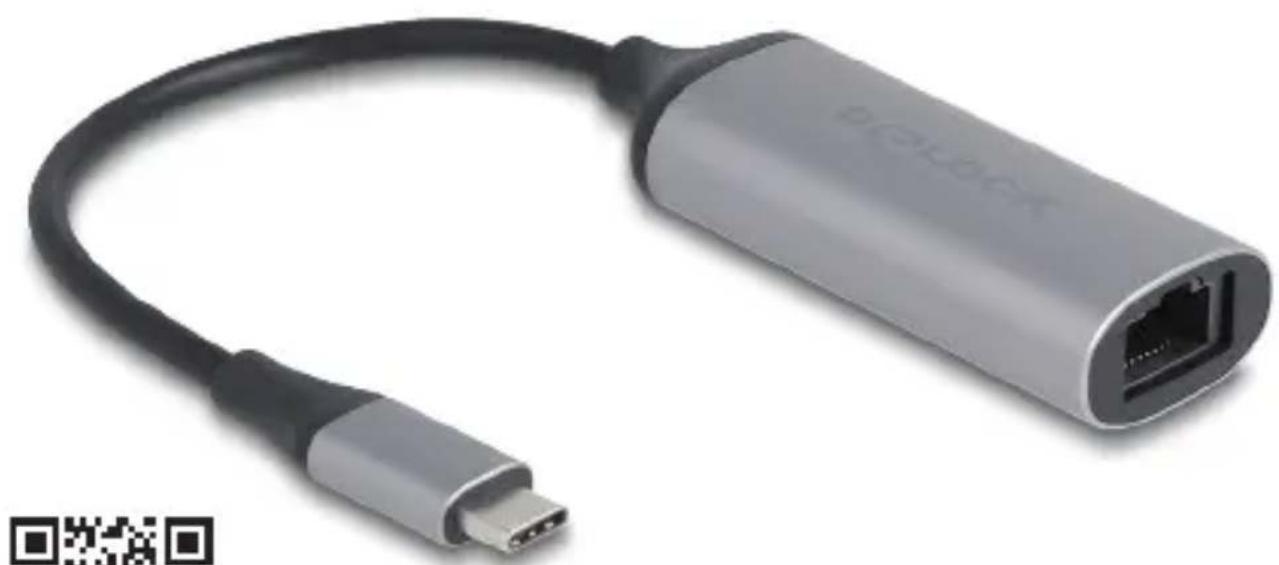 DeLOCK 81570 - Gigabit LAN Adapter with USB Type-C™ interface - 1