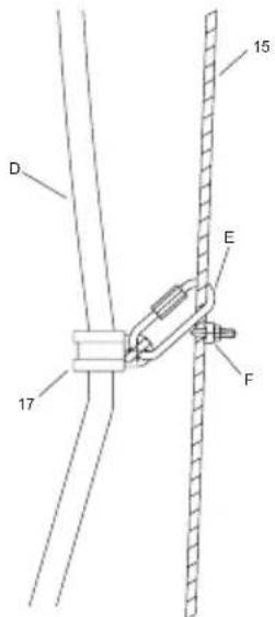 D 17 E F 15