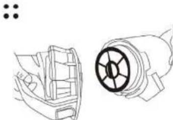 Sogo SS-16037 - SOSTITUZIONE DEL CONTENITORE PER LA POLVERE - 5