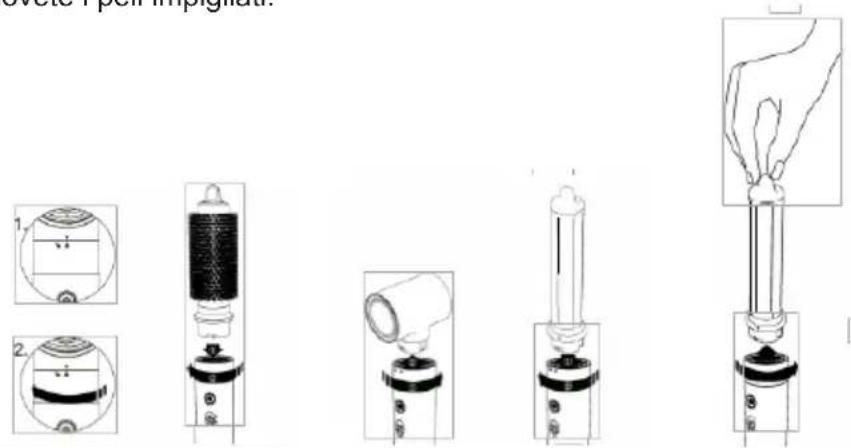 Sogo SS-3730 - MONTAGGIO E SMONTAGGIO DELL'ACCESSORIO - 1