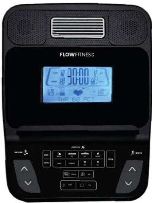 Flow Fitness Perform X5i - NUTZUNG DES COMPUTERS - 1