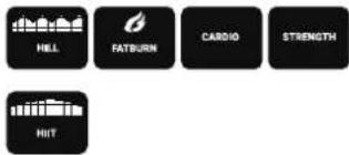 Flow Fitness Perform X5i - Function description: - 4