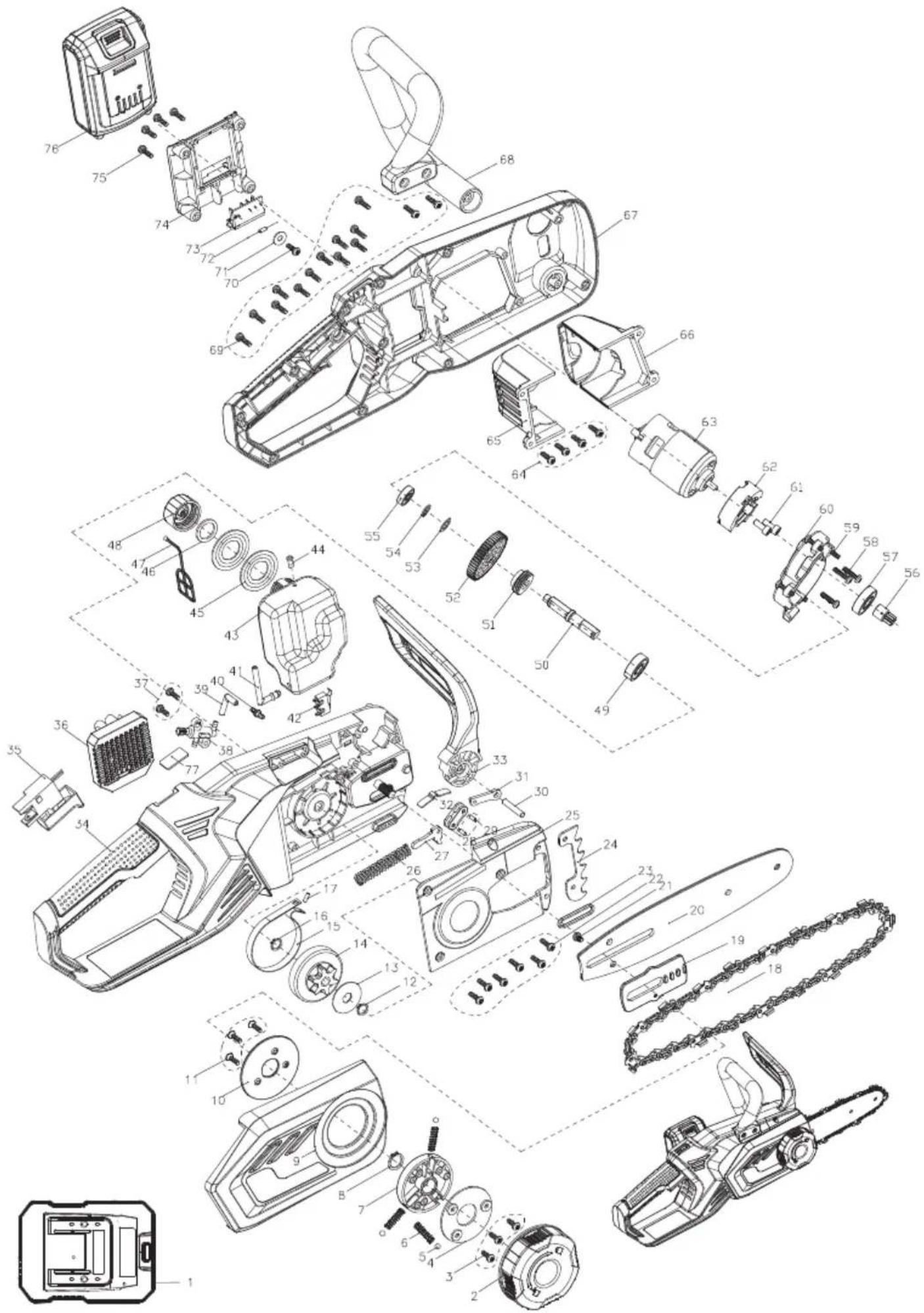 SCHEPPACH C-CS254-X - İçindekiler - 2
