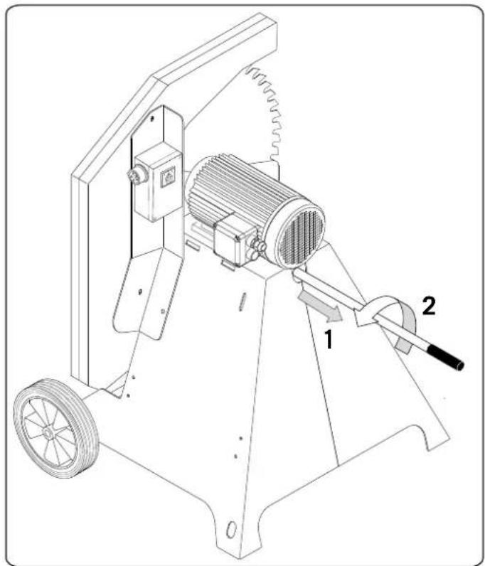 SCHEPPACH Wox d 700 - Attelage du remorqueur - 1