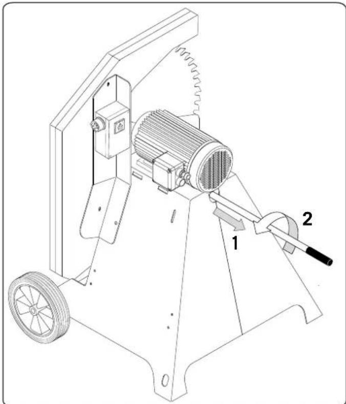 SCHEPPACH Wox d 700 - Trekkeraanbouw - 1