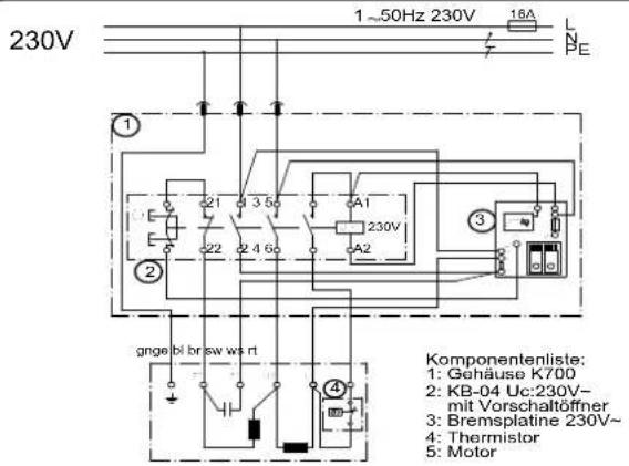 SCHEPPACH Wox d 700 - Motore a corrente alternata - 1