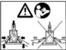SCHEPPACH HL1020 - Erklärung der Symbole auf dem Gerät - 26