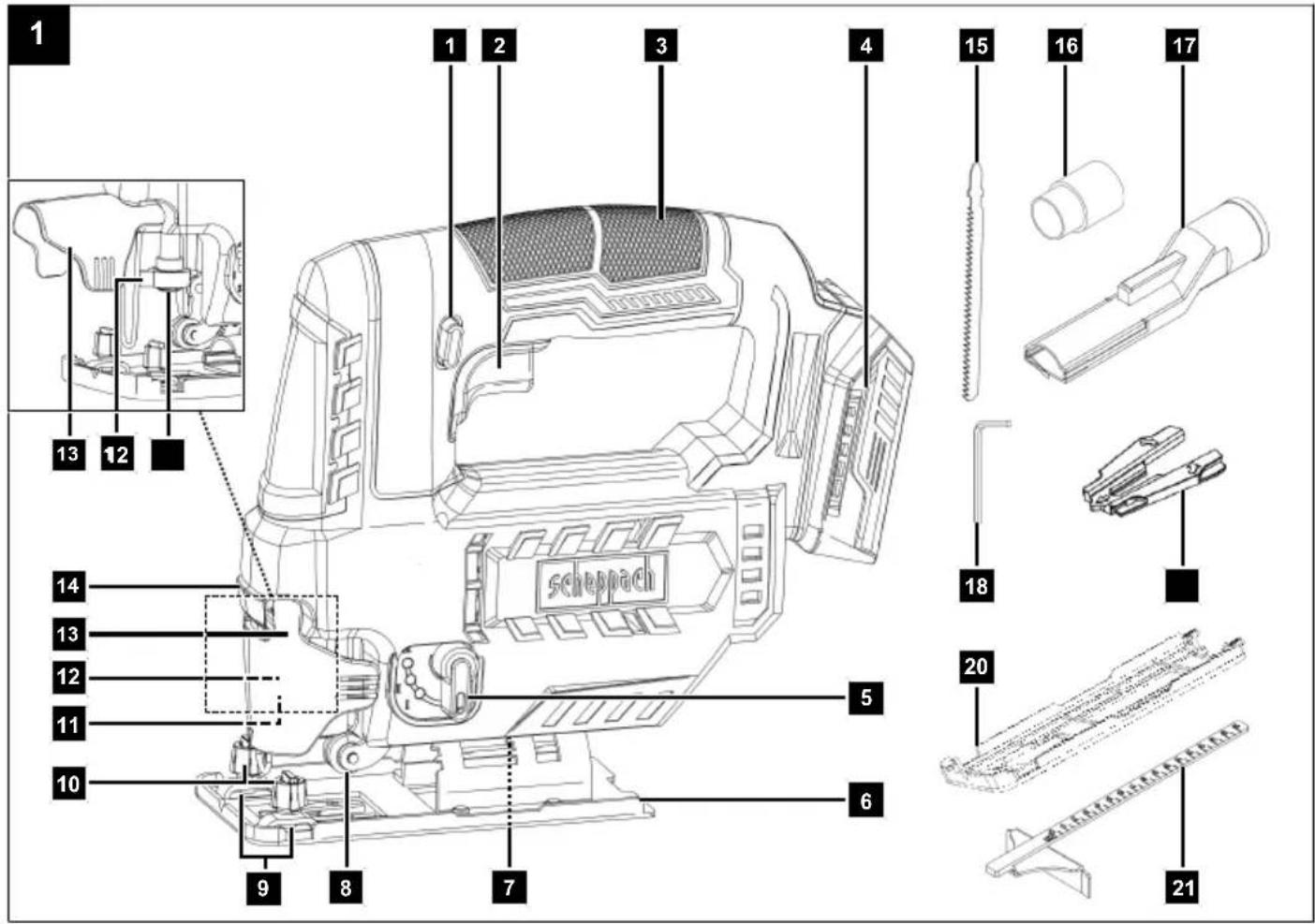 SCHEPPACH C-JS220-X - 1