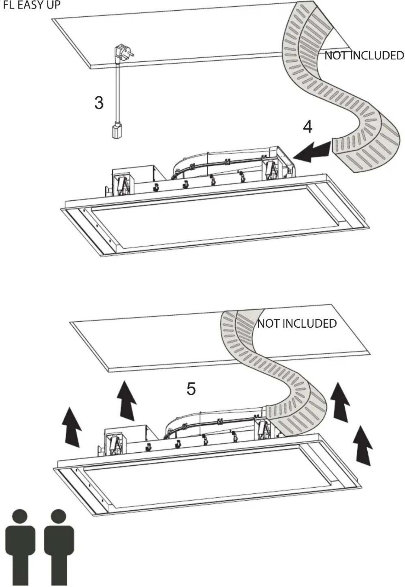 Airforce Split Easy Up - Air outlet 4 - 14