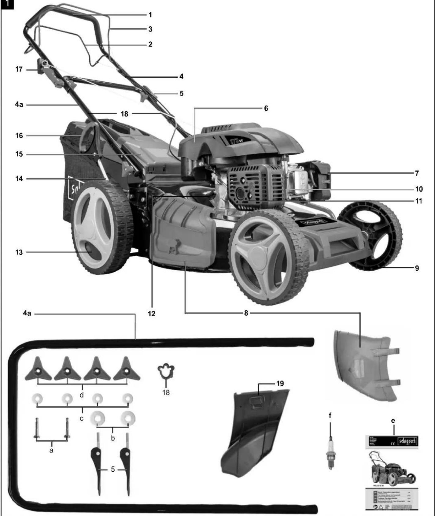 SCHEPPACH MS173-51 SE - 1