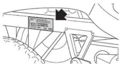 Honda HF 2417 K5 - IDENTIFICATION OF THE MACHINE - 2
