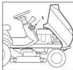 Honda HF 2417 K5 - Batterie - 1