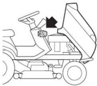 Honda HF 2417 K5 - Sustitución de un fusible - 3