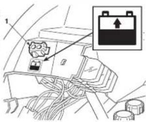 Honda HF 2417 K5 - Batterie - 2