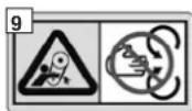 Honda HF 2417 K5 - SAFETY LABELS - 4