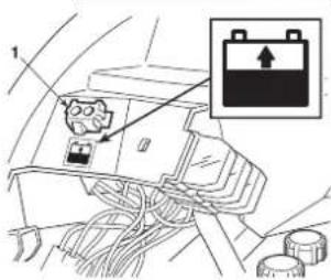 Honda HF 2417 K5 - Battery - 2